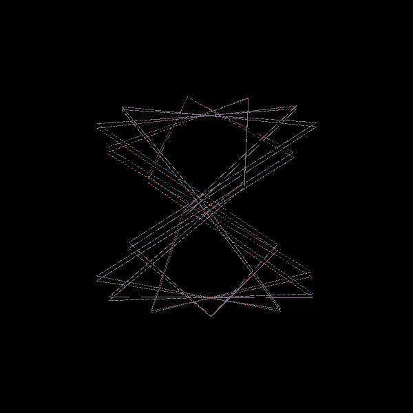 This is my project, named 'Agitation' for its sudden and aggressive bursts of speed. My process was simply experimenting with color and shape, later learning conditionals from the internet to change color and speed every few seconds. I ended up with a number of designs, however I found this, the original project, to be immediately interesting, whereas the others required a bit too much time to run to create an interesting visual.